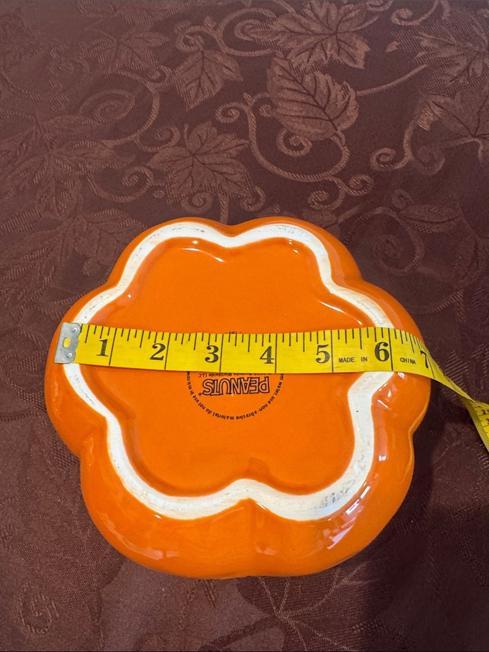 🎃NWOT Peanuts X Rae Dunn Pumpkin Snack Canister - Picture 10 of 11